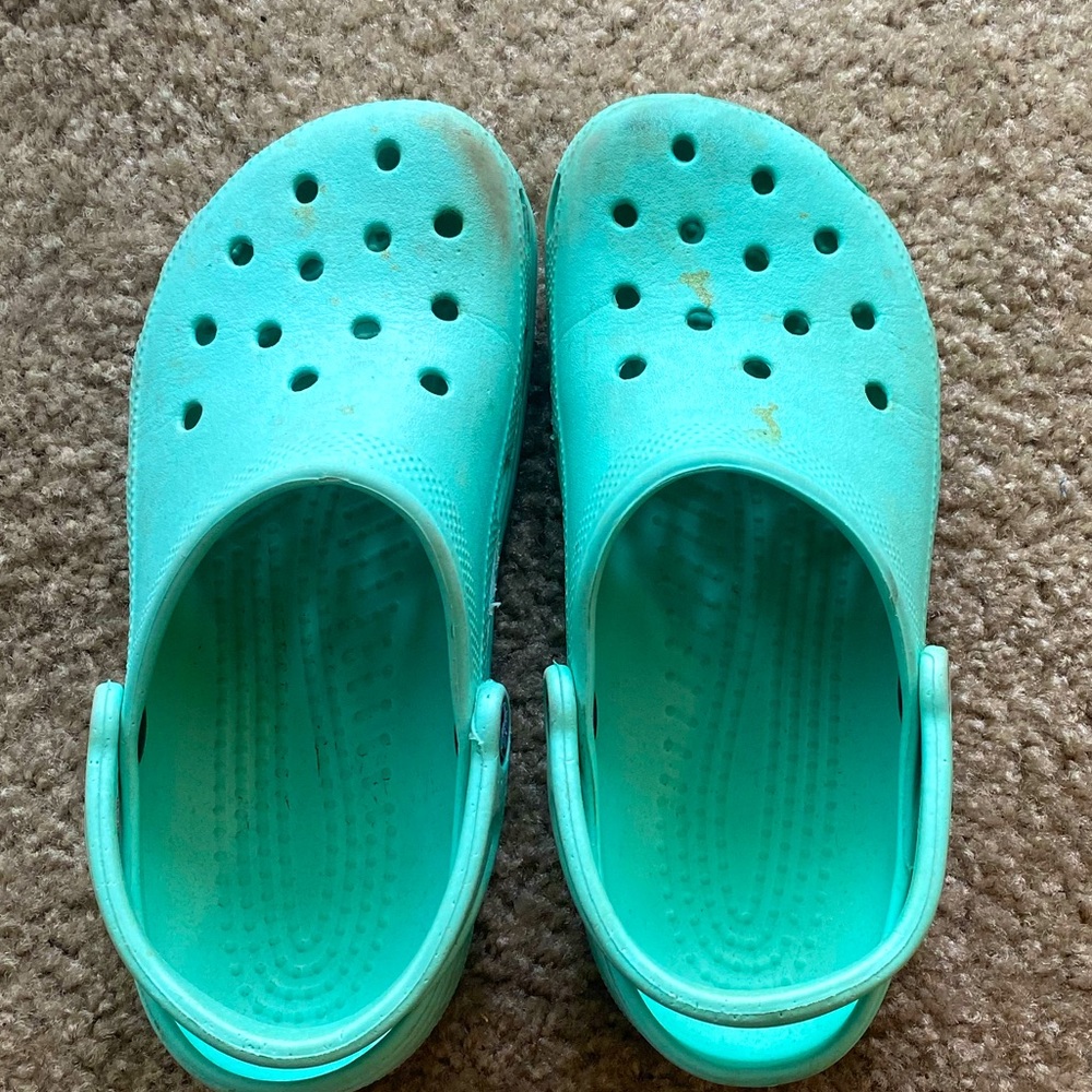 Teal Unisex Crocs